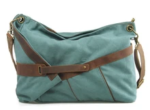 Vintage Men Women Shoulder Unisex Canvas Crossbody Bag Large Capacity Zipper Multi-Pockets Casual Sac A Main Messenger Bags