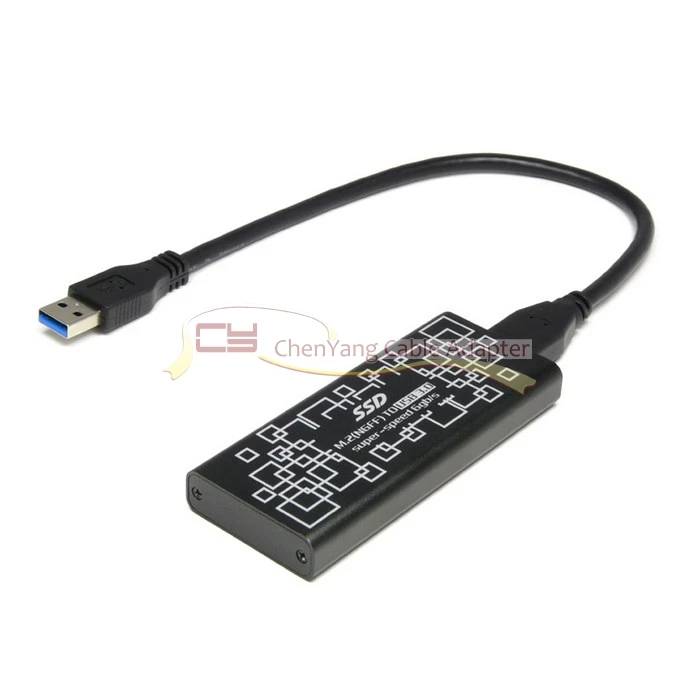Cablecc CY USB 3,0 для M.2 NGFF PCI-E 2 LANE 30 мм, 42 мм, 60 мм, 80 мм, SSD HDD корпус для E431 E531 X240 Y410P Y510P