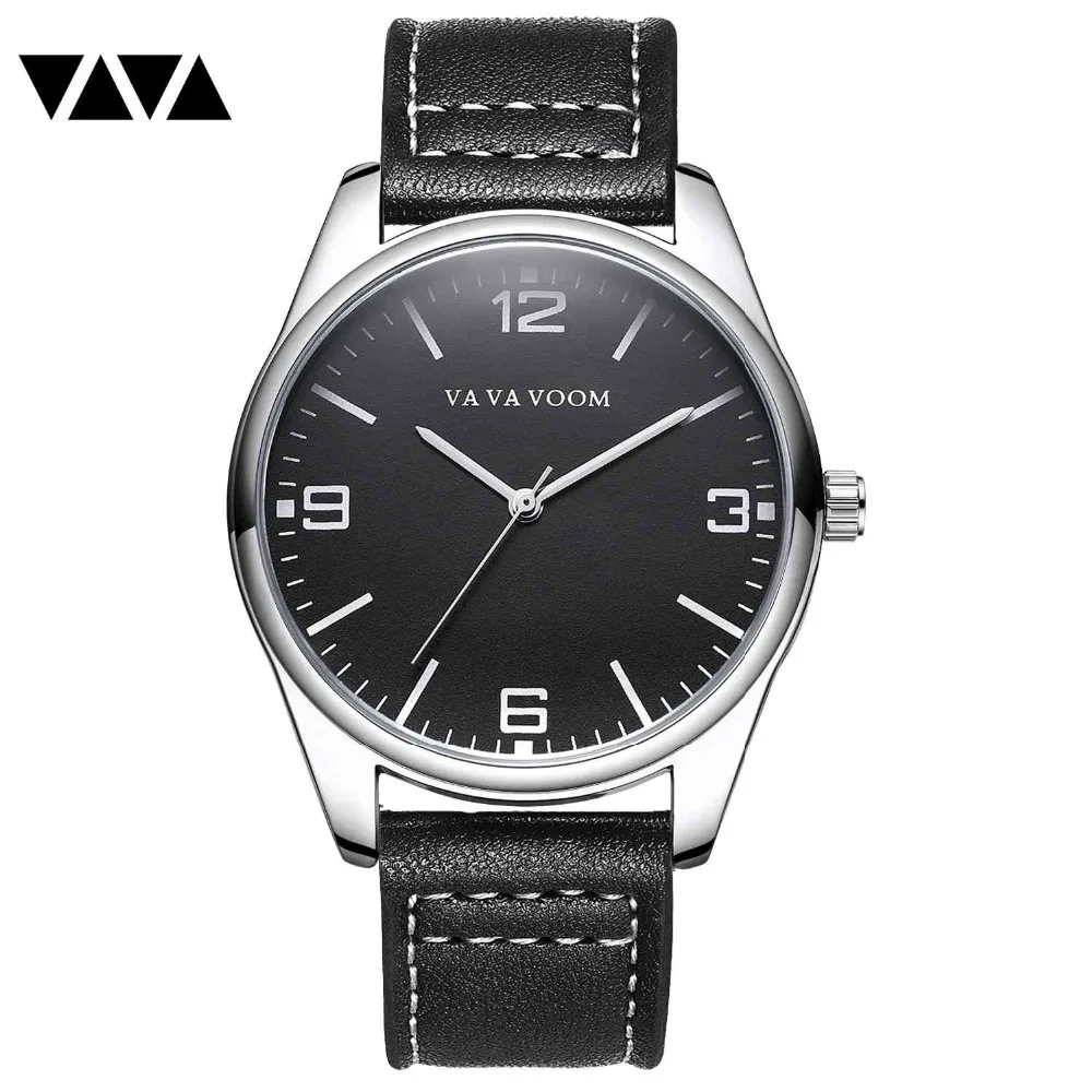 VA VOOM брендовые Роскошные мужские часы деловые модные кварцевые reloj hombre | Наручные