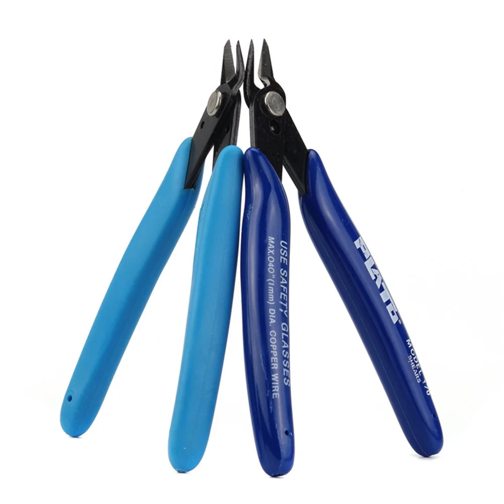 PLATO 170 Electronic Diagonal Pliers Side Cutting Nippers Wire Cutter Outlet Scissors Models Grinding Tools