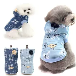 2018 Собака Тедди Дамы Джинсовая Куртка теплые плюшевые пальто осень и зима любимая одежда