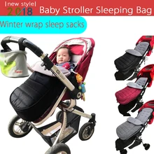 Детская коляска, спальный мешок, конверт, аксессуары для коляски, зимние спальные мешки, чехол для новорожденных, детские товары для коляски