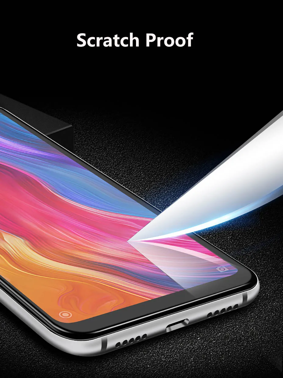 YAMIZOO mi8 Glass For Xiaomi 6 a2 8 Tempered Glass mi 6 8 se 6x Screen Protector On 9H Protective Film mi6 Glass For Xiaomi mi6  (2)