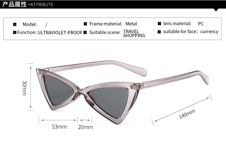 Сексуальные солнцезащитные очки кошачий глаз новые модные треугольные маленькие размеры Современные Ретро дизайнерские женские солнцезащитные очки оттенки для леди