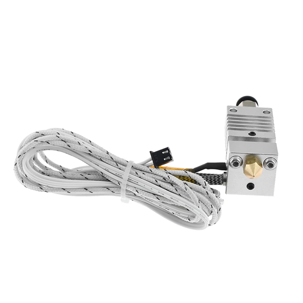 Металлический Hotend экструдер Кабельный комплект с 0 4 мм латунным соплом