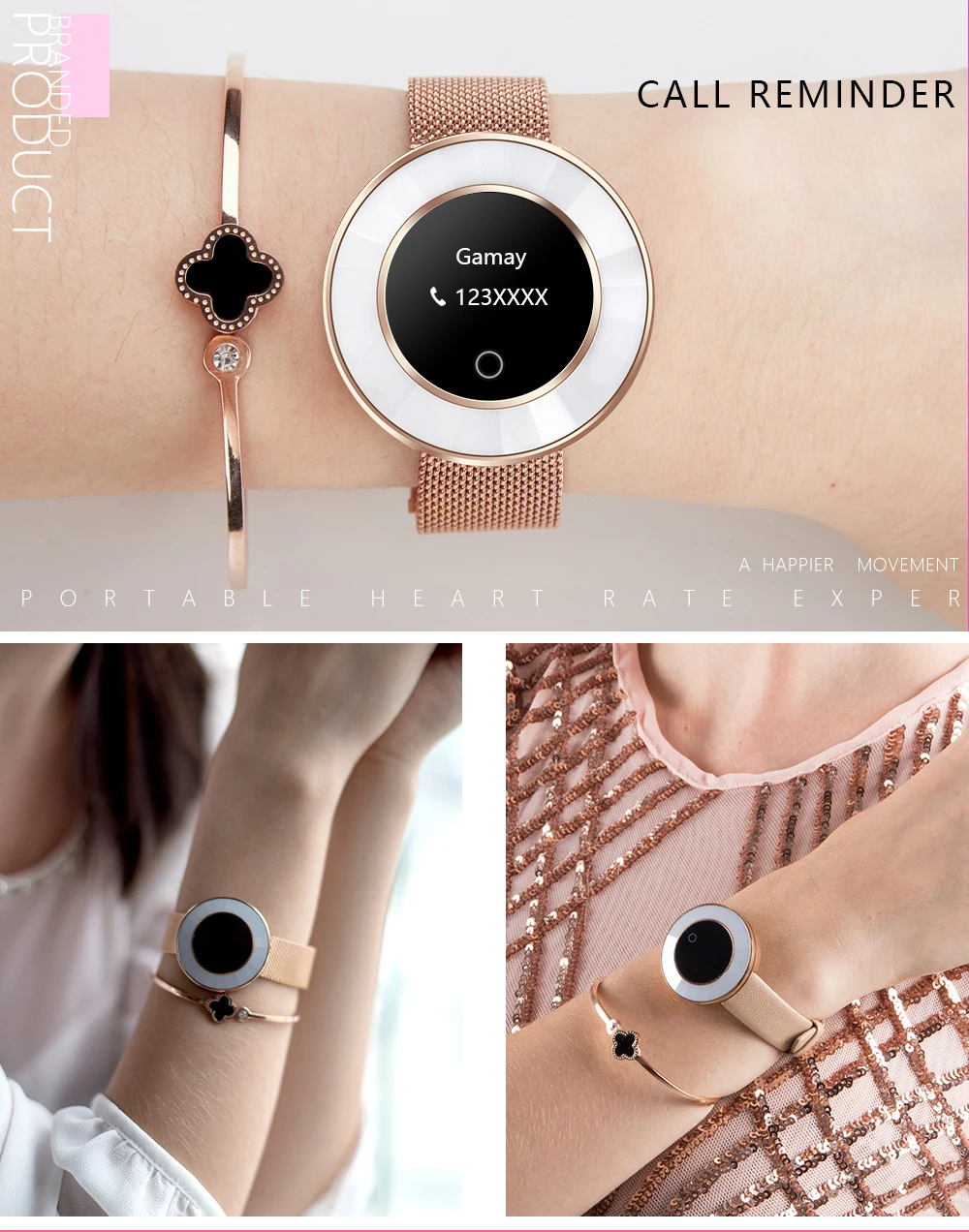 Мода X6 Bluetooth Смарт часы водонепроницаемый IP68 для женщин дамы reloj фитнес-трекер для измерения сердечного ритма Браслет Smartwatch Android IOS