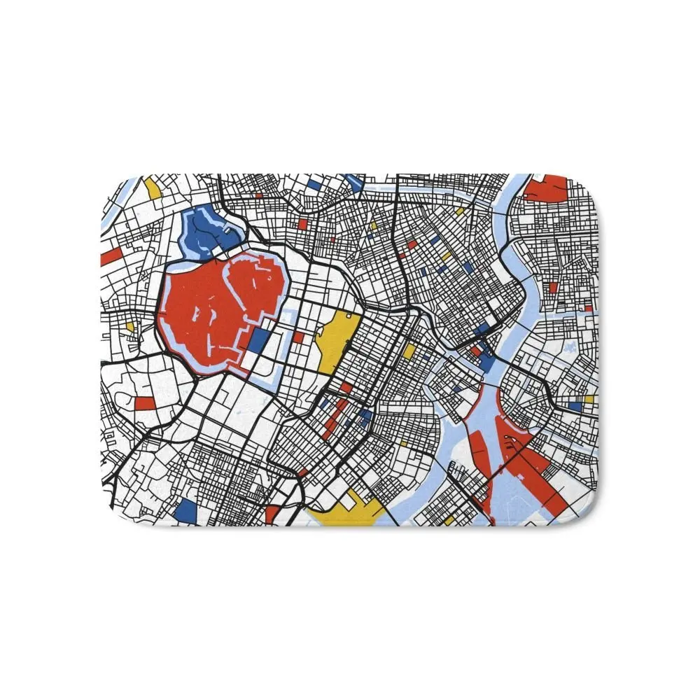

Tokyo Mondrian Bath Mat 21" x 34"