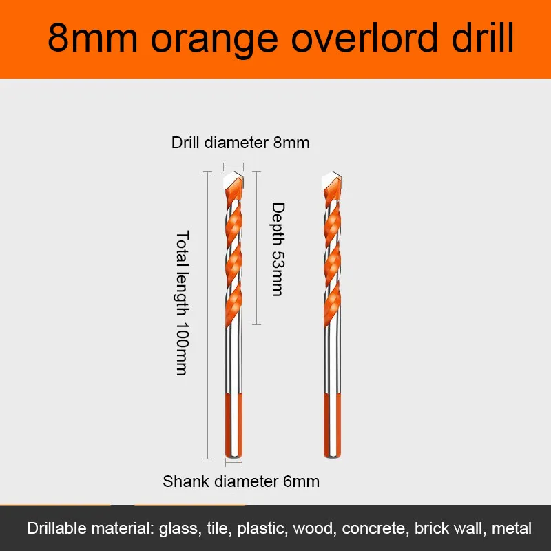 6/8/10/12mm Hole Saw Drill Bits 4 Pcs Titanium Coated Sawtooth Drill Bit Tool Set for Cutting Carpenter Woodworking Metal