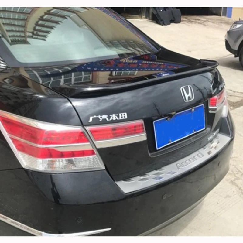 Fit For Honda Accord Spoiler 2008 2009 2010 2011 2012 2013 Car ABS Plastic Unpainted Primer Rear