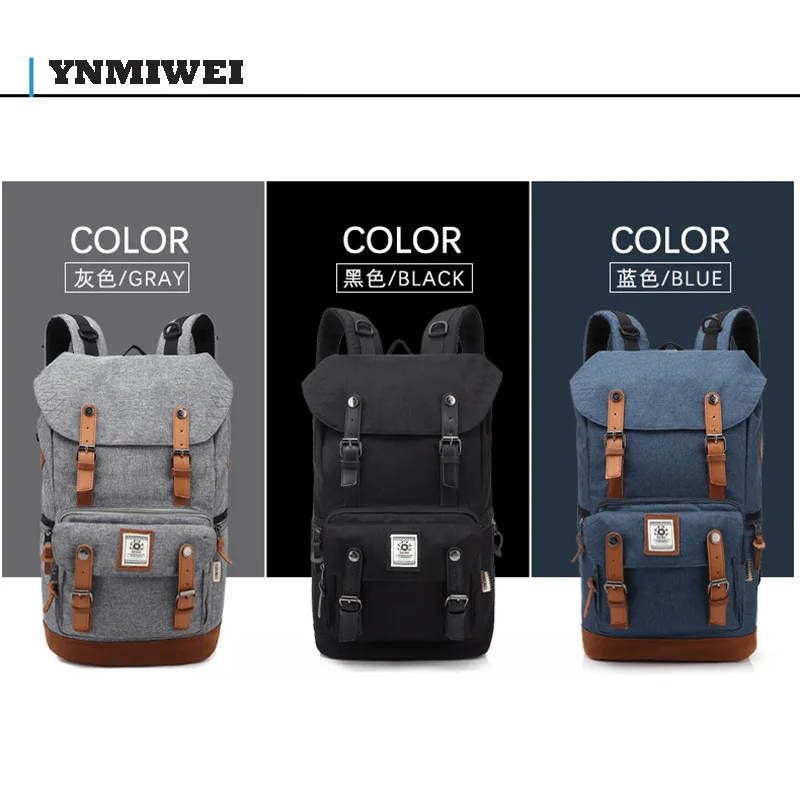 Men's Backpack Laptop Bag For Macbook Air Pro 13 Notebook Case Men