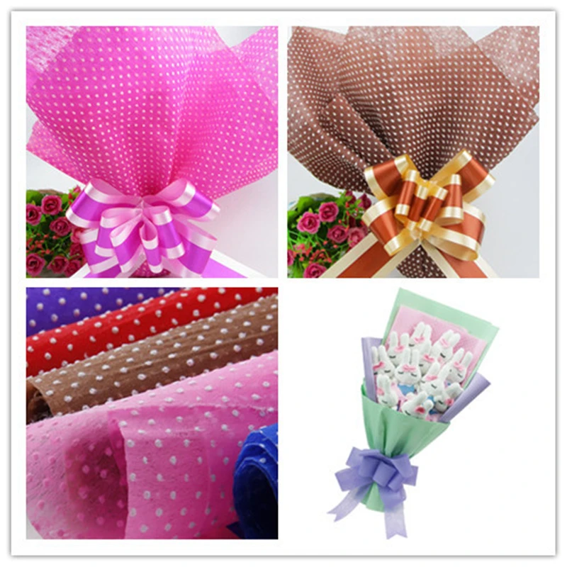 aliexpress com buy 60 60cm dot tissue paper wrapping flower wrapping paper supplier in malaysia