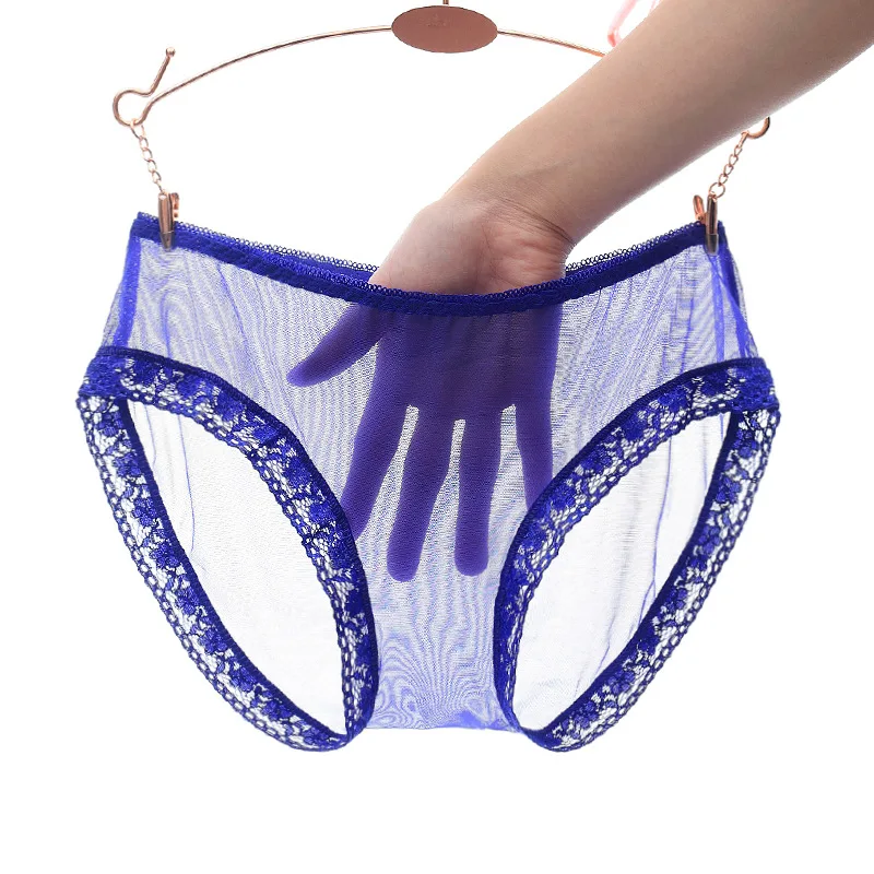 Sexy Panties Women Underwear Super Transparent Seamless Thong Woman G String Lace Underwear Female Briefs Panties M L XL 8611
