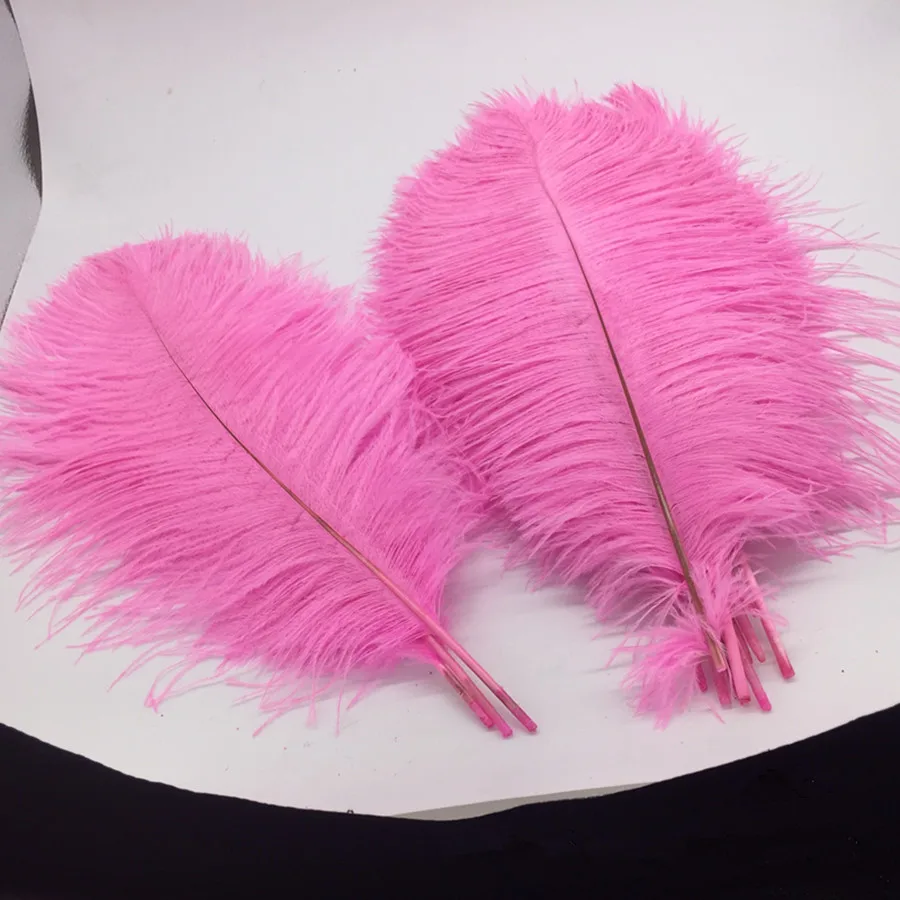 Buy Wholesale. 50pcs Nature pink ostrich feathers 20
