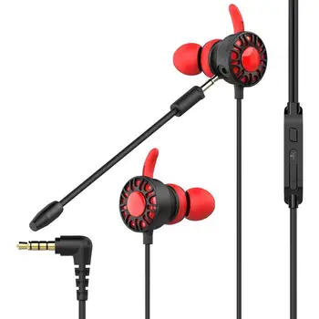 

HobbyLane Gaming Earphone Helmets with Dual Mic Gaming Earphones PC Gamer with Volume Control for PUBG PS4 CSGO Casque Games d20