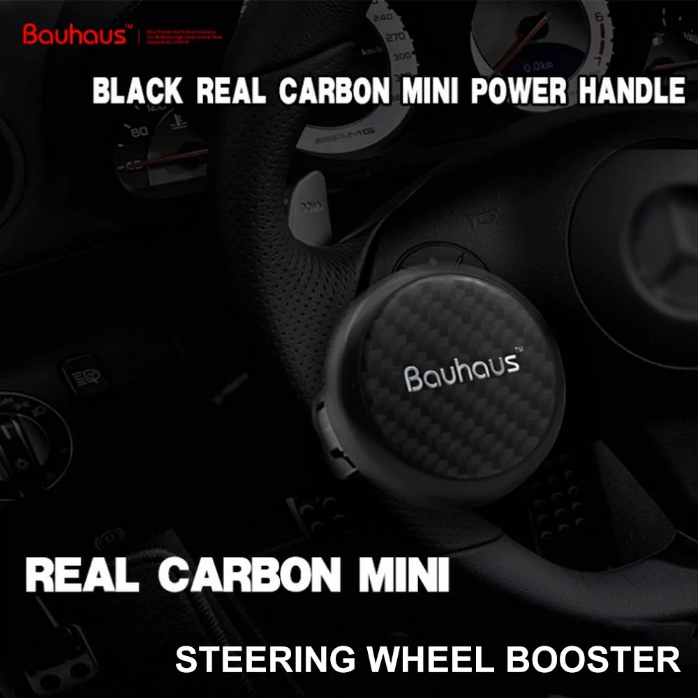 

Carbon Fiber Car Steering Wheel Booster Ball Steering Wheel Spinner Knob Universal Steering Wheel Auxiliary Booster Handle Ball