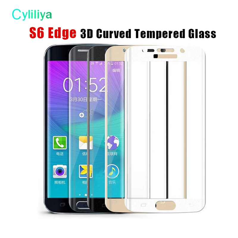 Оптовая продажа 3D изогнутое закаленное стекло для Samsung Galaxy S9 S8 S6 S7 Edge Plus G935F защита