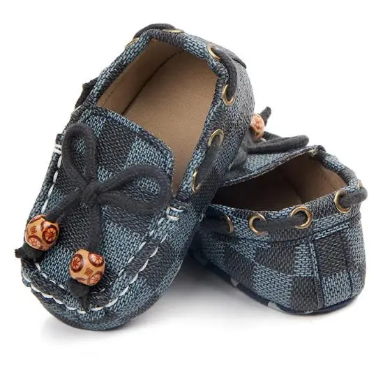 

NEW STYLE DENIM SOFT SOLE BABY INDOOR BABY FLOWER SHOES WALKING SHOES PRINCESS Toddler Boys Girls Shoes