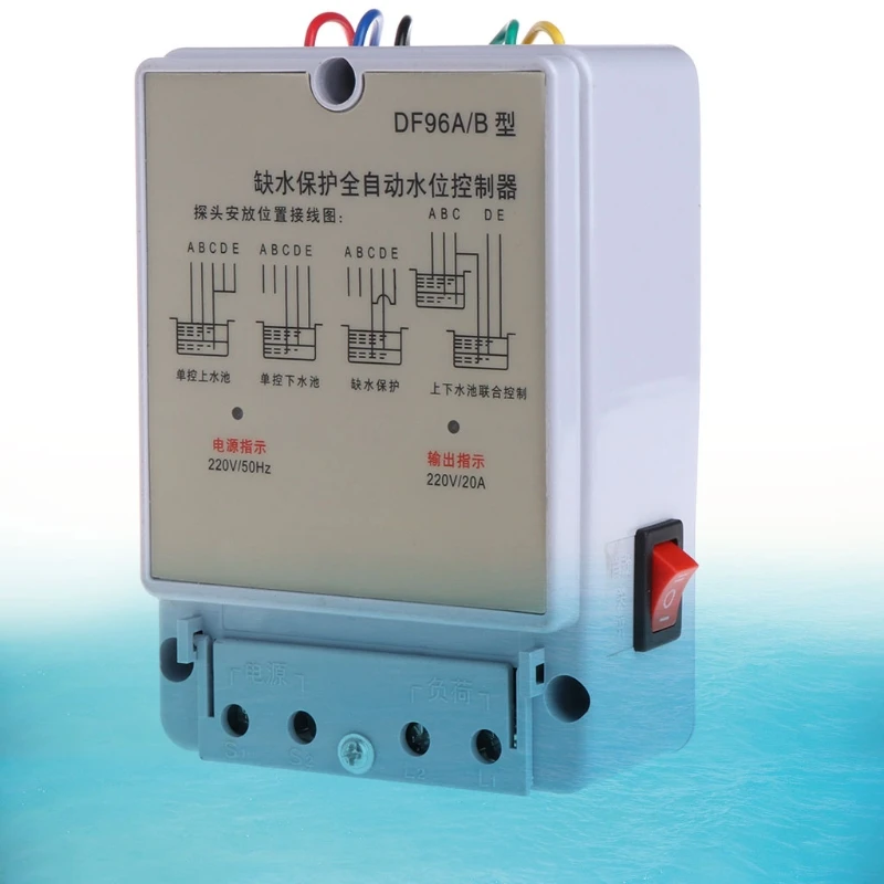 

DF-96A/B Automatic Water Level Controller Pump Cistern Auto Liquid Switch 220V