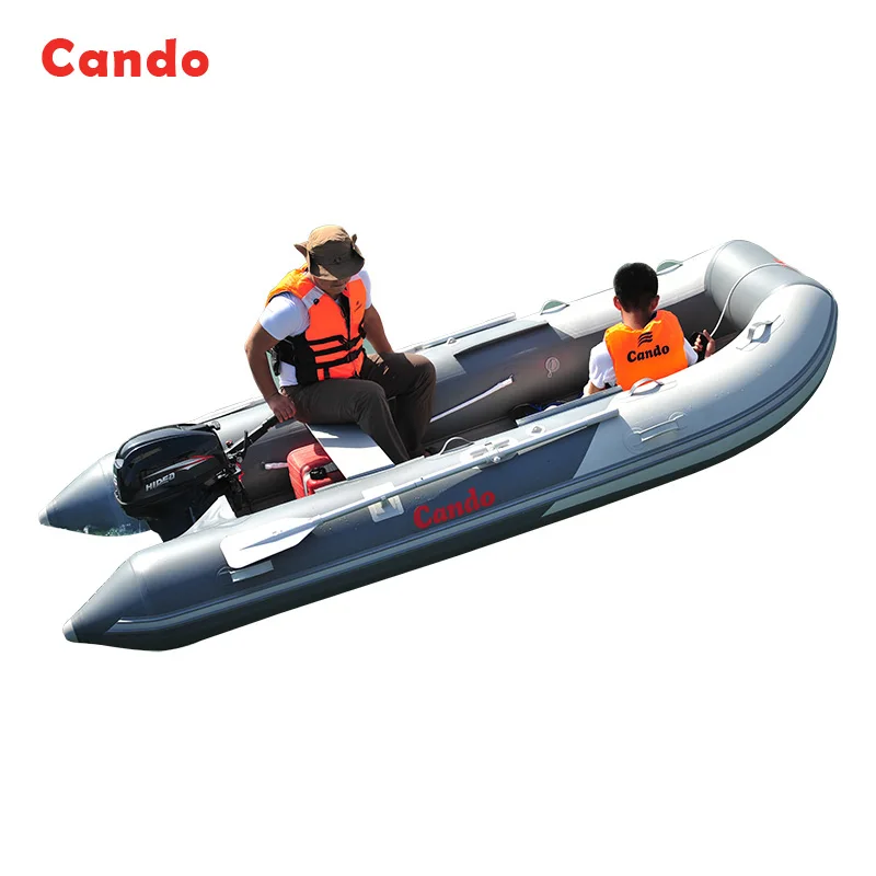 CANDO VIB270 обновленная рыболовная лодка ПВХ гребная гоночная Каякинг корабль для
