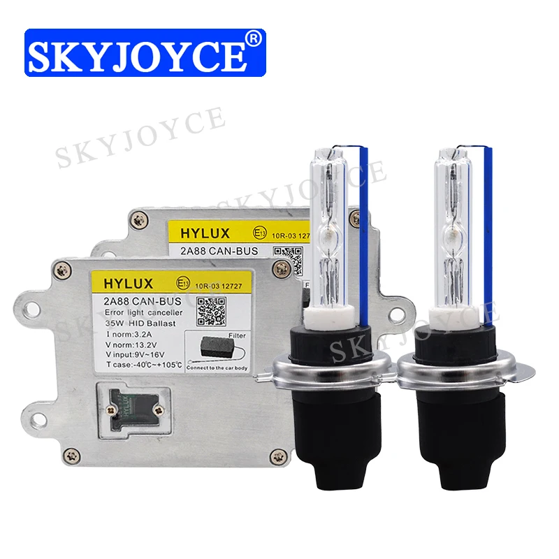 

SKYJOYCE 12V 35W Cnlight Canbus HID Kit Hylux 2A88 Canbus HID Ballast Reactor Cnlight HID Bulb H1 H7 H11 9012 4300K 6000K 8000K