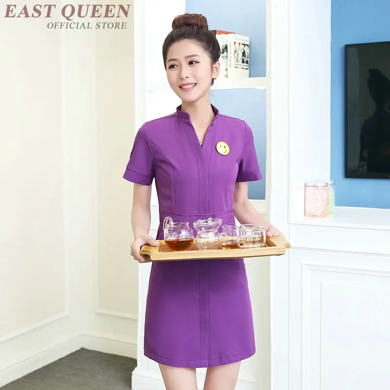 Medical nurse uniform clothing beautician massage uniform clothing scrubs medical uniforms women spa uniform FF918