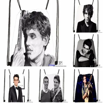 

Custom John Mayer Quotes Drawstring Backpack Bag Cute Daypack Kids Satchel (Black Back) 31x40cm#180531-03-80