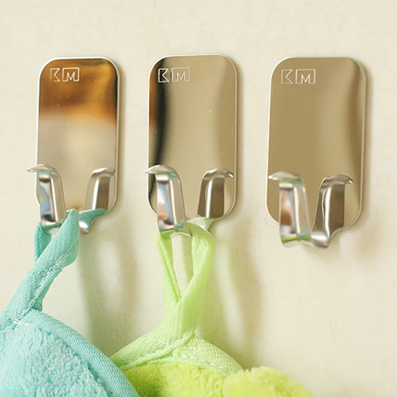Hot sales After Stainless steel self adhesive stick wall hook coat
