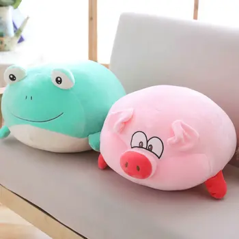

45cm Kawaii big Fat Frogs Plush Animals Toys Pig Stuffed Soft Cartoon Frog Pillow Toys Birthday Gifts Kids Girls Toy