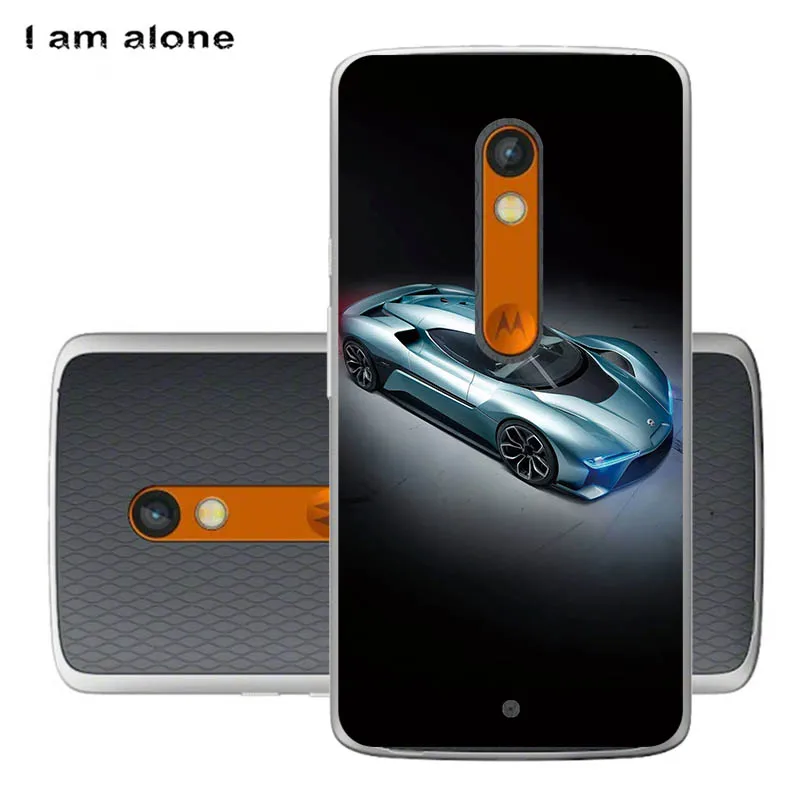 Чехлы для телефонов I am alone для Motorola Moto X Play, 5,5 дюймов, жесткий пластиковый мобильный Модный чехол с рисунком для Moto X Play - Цвет: PC S12