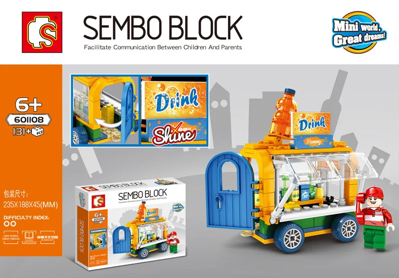 sembo blocks car 601108