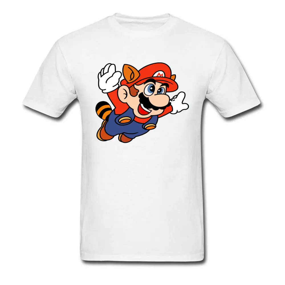 

Mario T Shirt 2019 Men Tshirt Super Mario Cartoon Custom Male Tees Casual Summer Tops 3XL Swag T-shirt 80s Funny Game Camisa