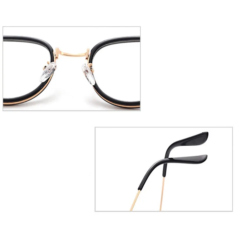 Винтажные мужские и женские очки с круглой оправой, прозрачные очки с полной оправой, оптические очки