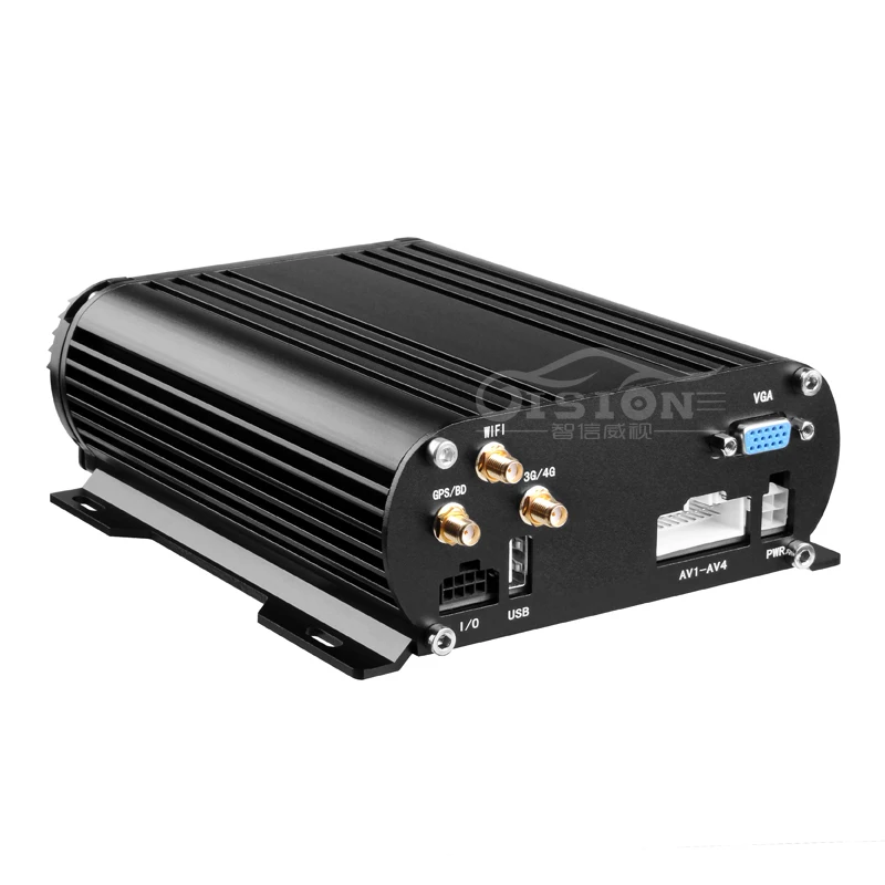4 канала CCTV AHD DVR рекордер 1080P в режиме реального времени 3G GPS Wifi автомобильный