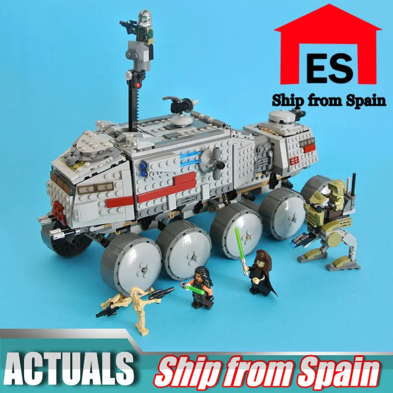 

Star Wars Series Clone Turbo Tank 05031 model toys Building Blocks Bricks Compatible with Lego 75151 Boy Birthday Gifts