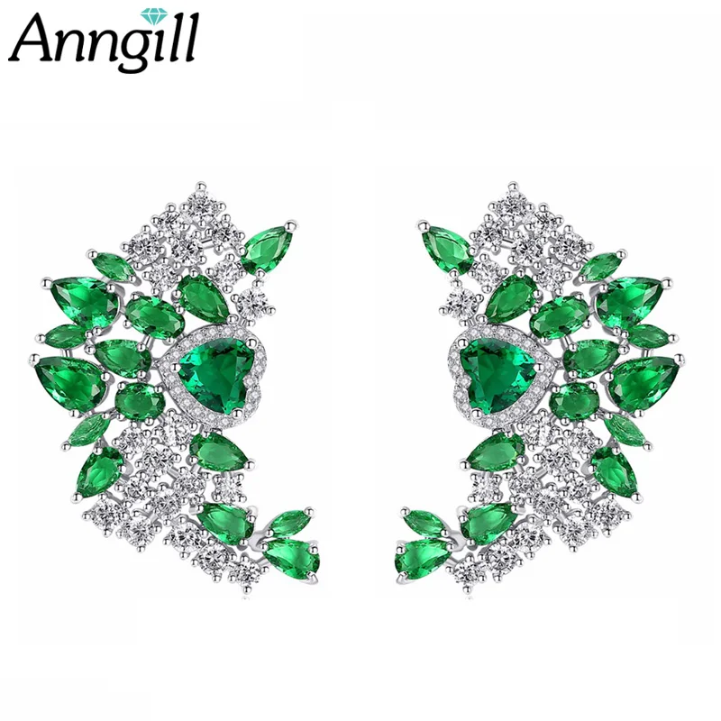 

Fashion Personalized Zirconia Stone Stud Earrings 2018 New Elegant Trendy Earrings For Women Party Bird Earring Dropshipping