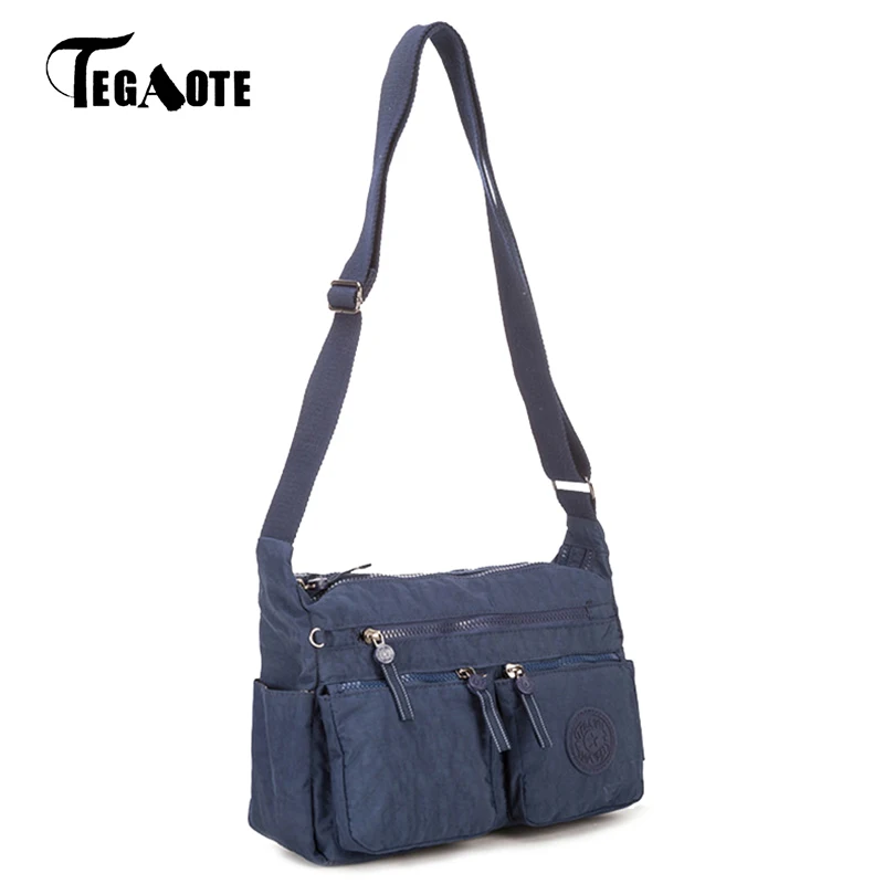 

TEGAOTE Messenger Bag Women Crossbody Shoulder Bags Beach Female Nylon Bolsa Feminina Ladies Travel Flap Casual Sac A Main 2019