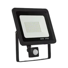 Hareket sensörlü LED projektör 10 W 30 W 50 W 220 V projektör reflektör foco LED açık su geçirmez IP65 açık spot