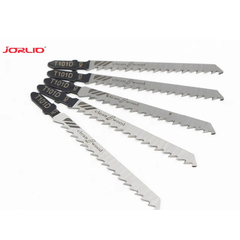 20pcs T-Shank JigSaw blade T101D T144D T244D Scrolling Jig Saw Blades Set For Precision Cutting Wood