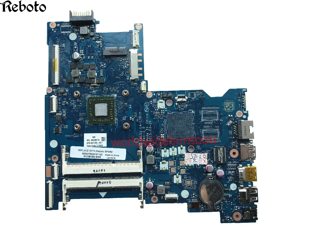 Полностью протестированная материнская плата для ноутбука HP 15 AF131DX серия AF с