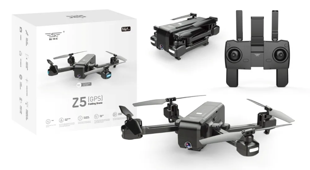 

2018 Newest GPS Drone with foldable arm with 4CH 720P Camera WIFI remote control dron