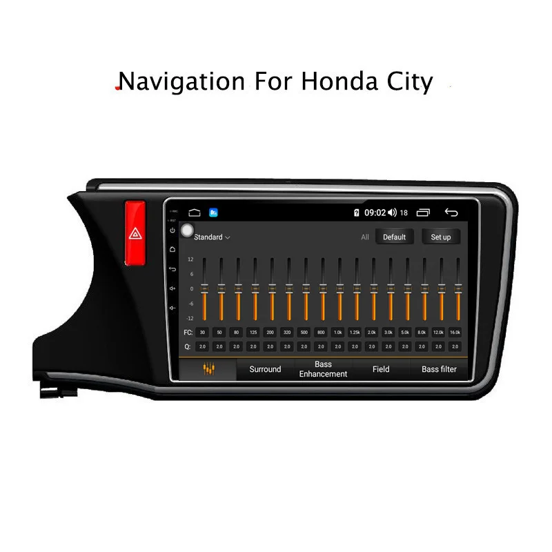 Cheap 10.1" Android 8.1 8 core 4G RAM 64G ROM GPS Navigation Car Radio For Honda City/Greiz/Gienia 2015-2018,with Carplay/4G LTE 4