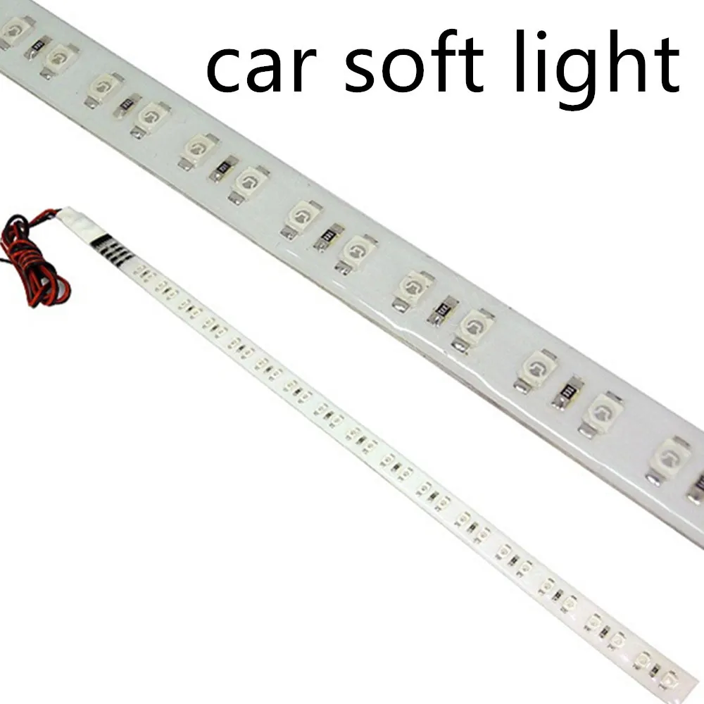 factory price sale 30cm 12V 2X12W Flexible 32 LED Knight Rider Lights