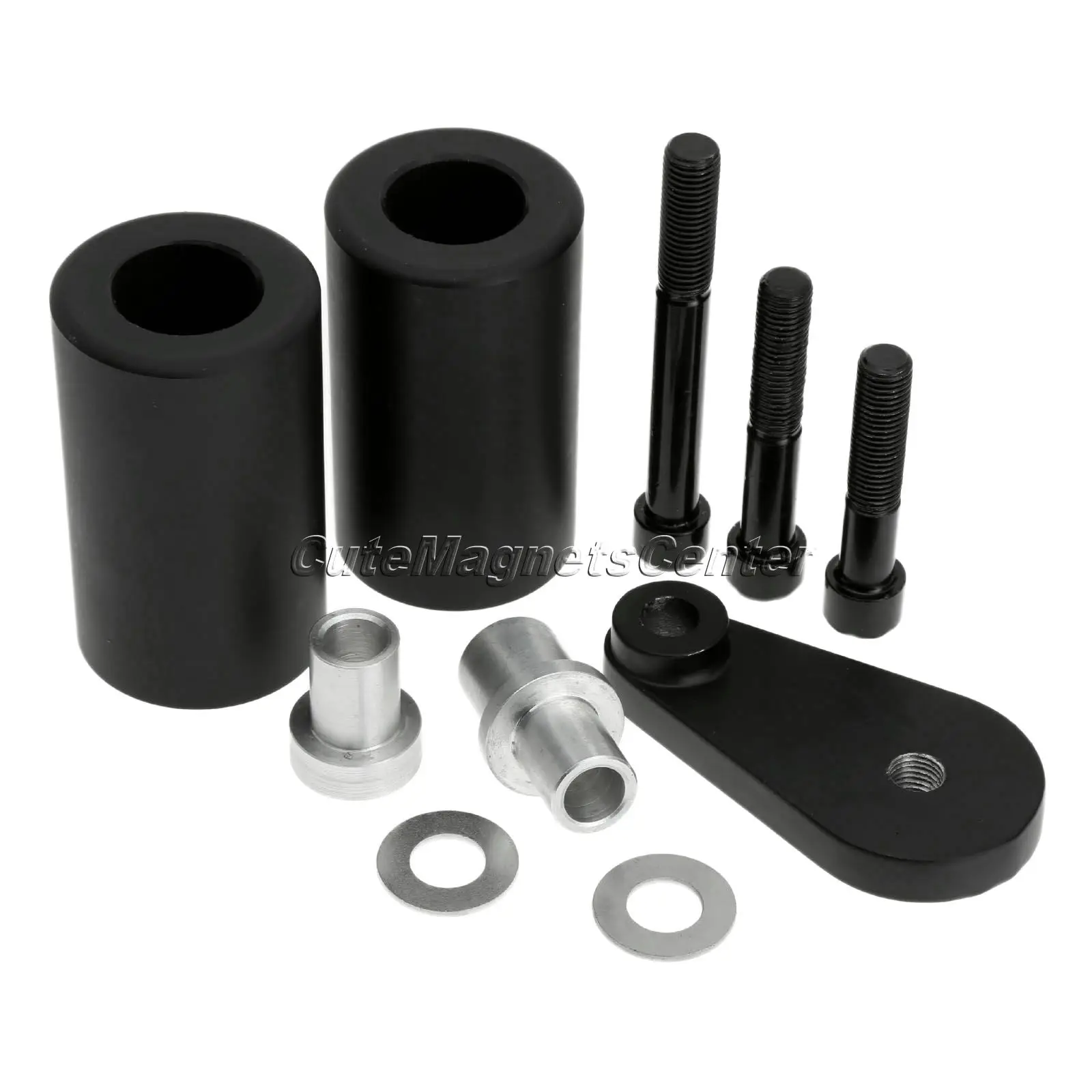Black Frame Slider Crash Protector for 2003-2005 Yamaha YZF-R6 2006-2009 YZF R6S