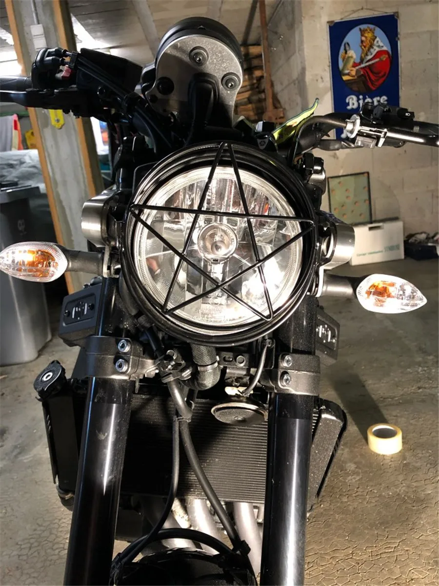 cover headlamp cafe racer
