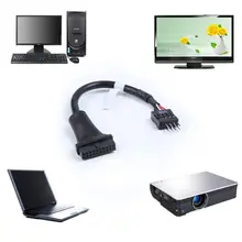 *#Best Price USB 3.0 20 Pin Female to USB 2.0 9 pin Male Housing Extension Adapter Cable Motherboard For desktop Computer PC *#Best Price USB 3.0 20 Pin Female to USB 2.0 9 pin Male Housing Extension Adapter Cable Motherboard For desktop Computer PC