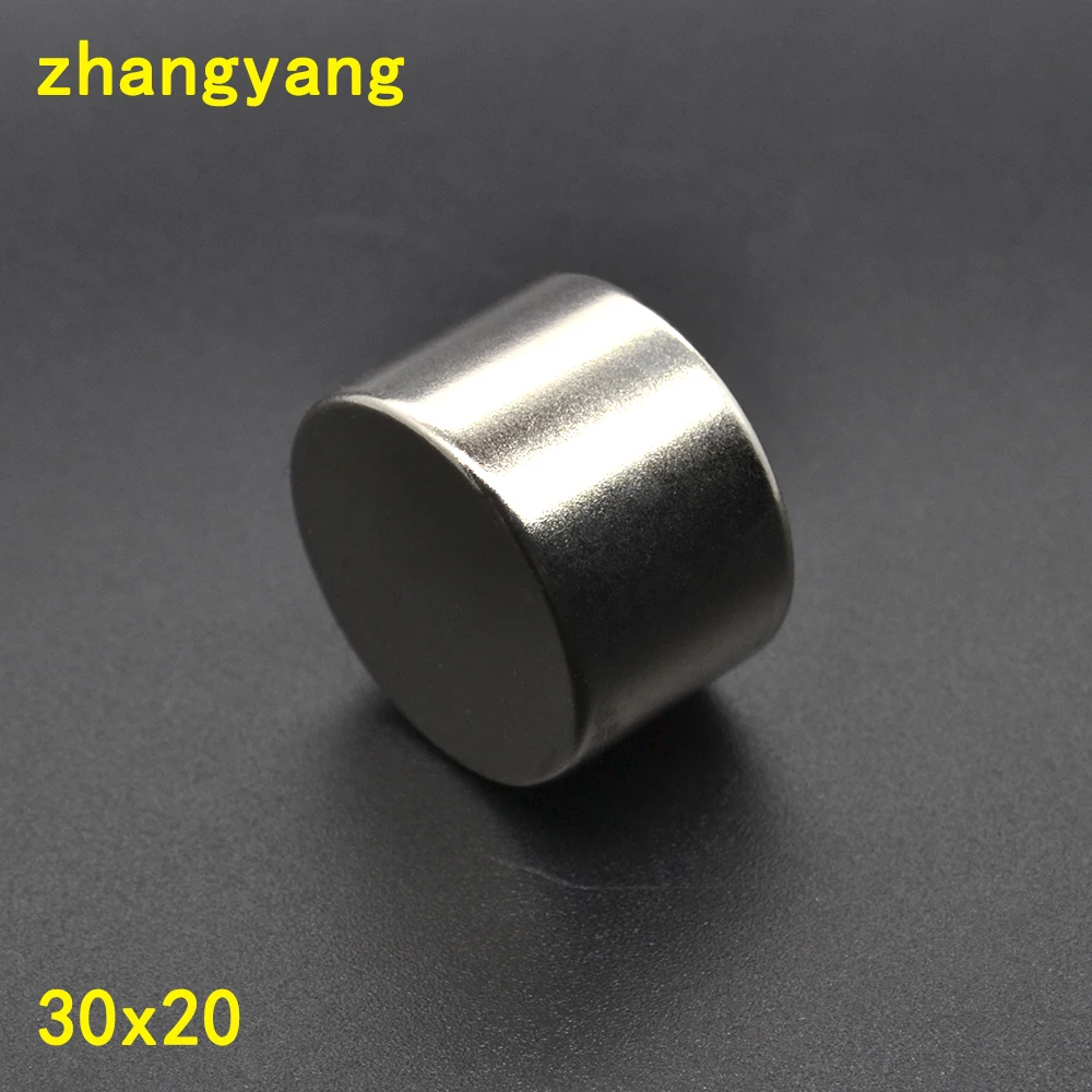 1pcs Dia 30x20 mm Bulk Round NdFeB Neodymium Disc N35