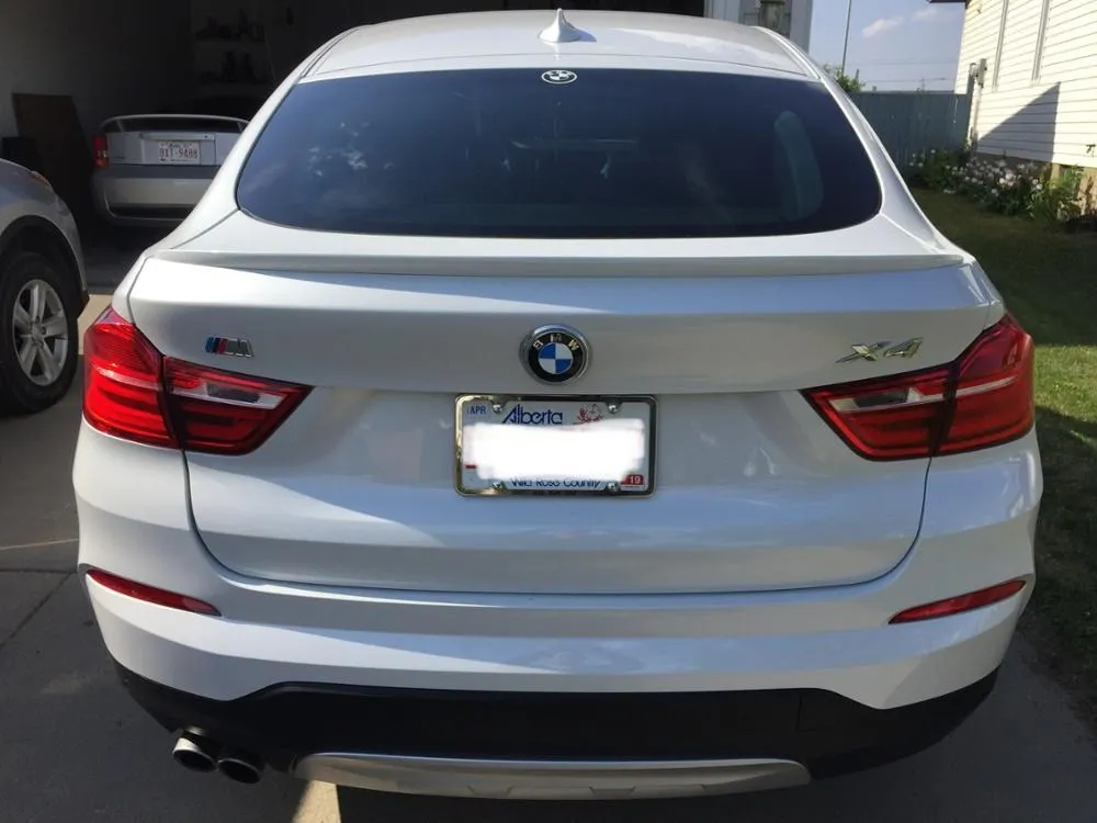 Спойлер для BMW F26 X4 стиль M4 высококачественный спойлер из АБС материала заднего