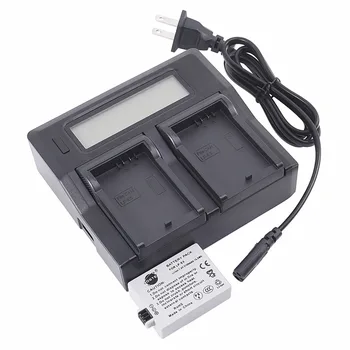 

DSTE LP-E5 Battery + 1.5A Dual Charger for Canon 450D 500D 1000D Kiss Digital X2 X3 F Rebel XSi Xli XS Smart Digital Camera