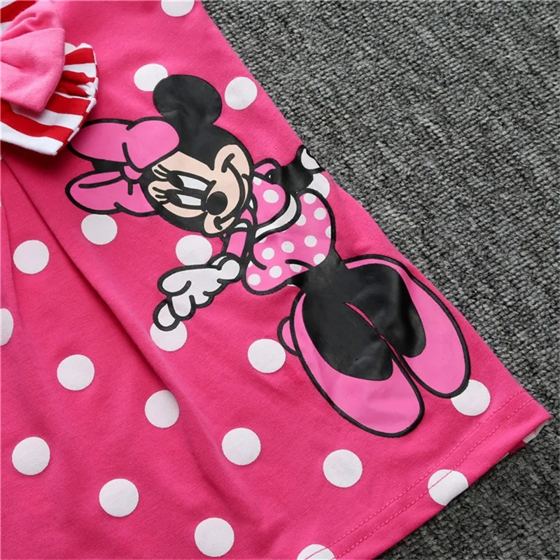 2017 Girls Dress Kids Cartoon Minnie Vestidos Clothes Children Vestido Infantil Cotton Disfraz Infantil Costume For Kids Dresses08