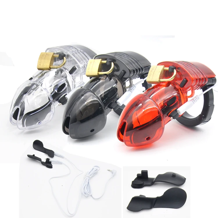 Sissy Trainer Eletro Shock Chastity Device